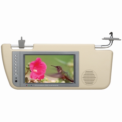 7-inch Sun-visor TFT LCD Monitor (Left/Right)