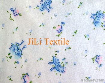 Print Textile Fabric Flannel Cotton