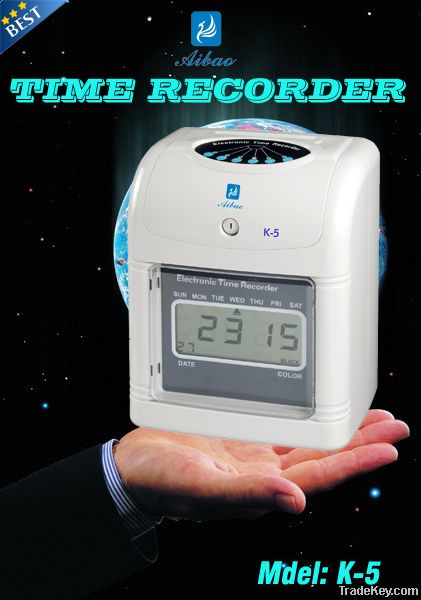 Electionic Time Clock K-5