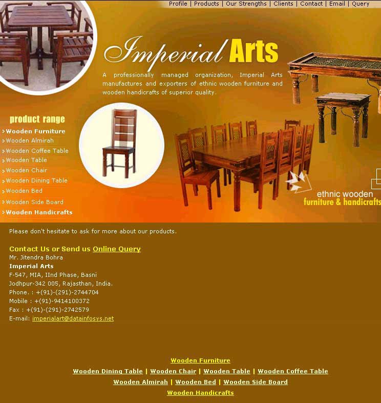 manufacturer of wooden furniture, indian handicraft, jodhpur furniture