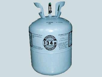 HFC r134a refrigerant gas; 1, 1, 1, 2-Tetrafluoroethane;