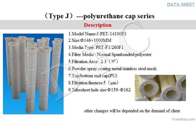 Silicon Cap filter/  Polyurethane Cap