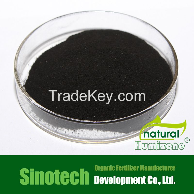 Humic Acid from Leonardite: Humizone Potassium Humate Powder (H070-P)