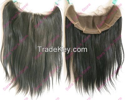 5A Brazilian Virgin Hair Full Lace Frontal