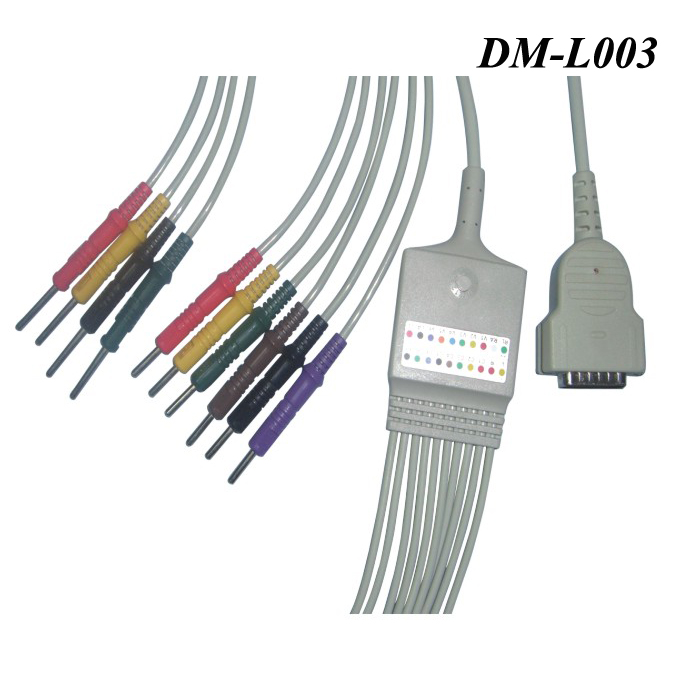 EKG Cables and Leadwires, monitor connector