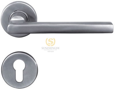 Solid Door Lever Handle