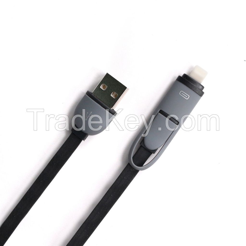 iphone and SAMSUNG 2 in1 cable