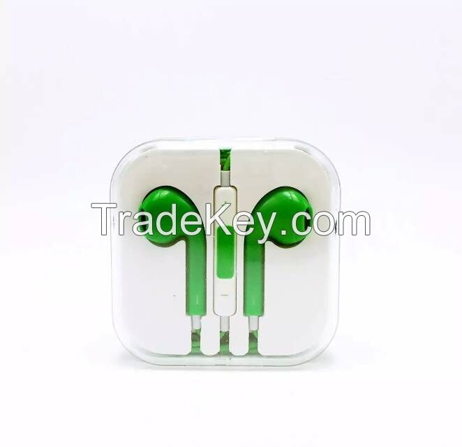 Colorful Earpods for Apple iPhone with Mic and Remote