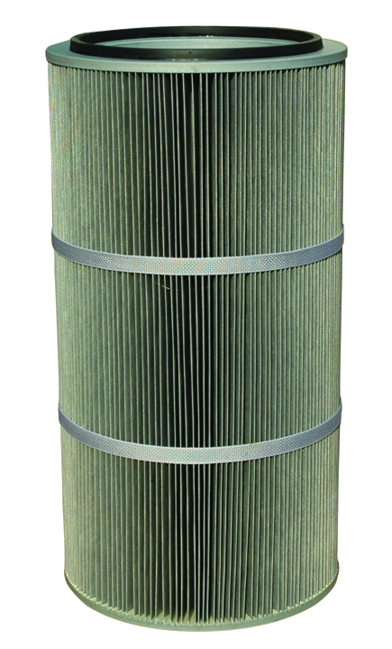 Spun Bonded Polyester Air Filter Cartridge with PTFE Media