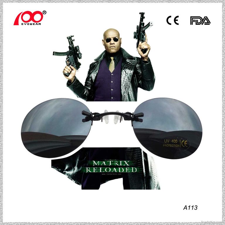 World famous classic movies Matrix sunglasses