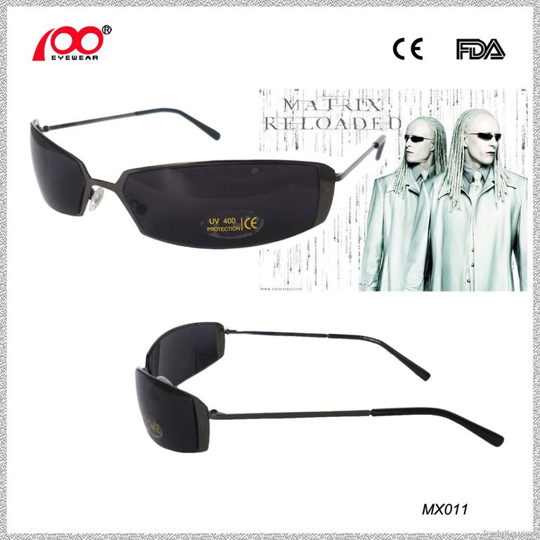 World famous classic movies Matrix sunglasses