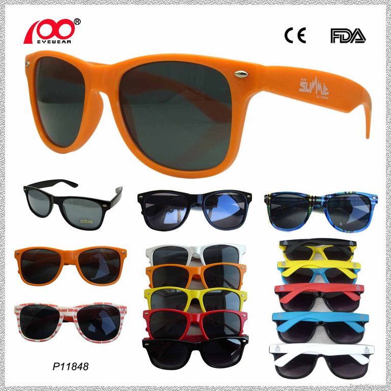 2013 popular hot sale fashion cheap promotion plastic sunglasses