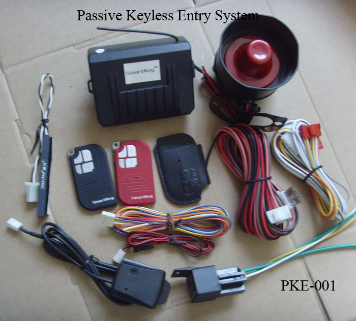 Passive Keyless Entry Car Alarm System with RFID