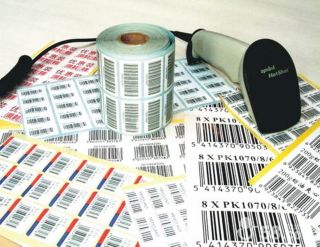 bar code sticker