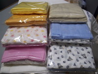 100% Cotton Baby Diaper White, Dyed, Printed