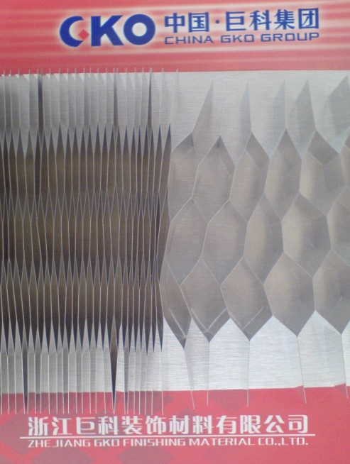 Aluminum Honeycomb Core(plate):GKO