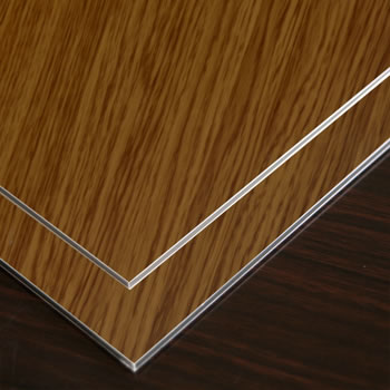 wooden aluminum composite panel