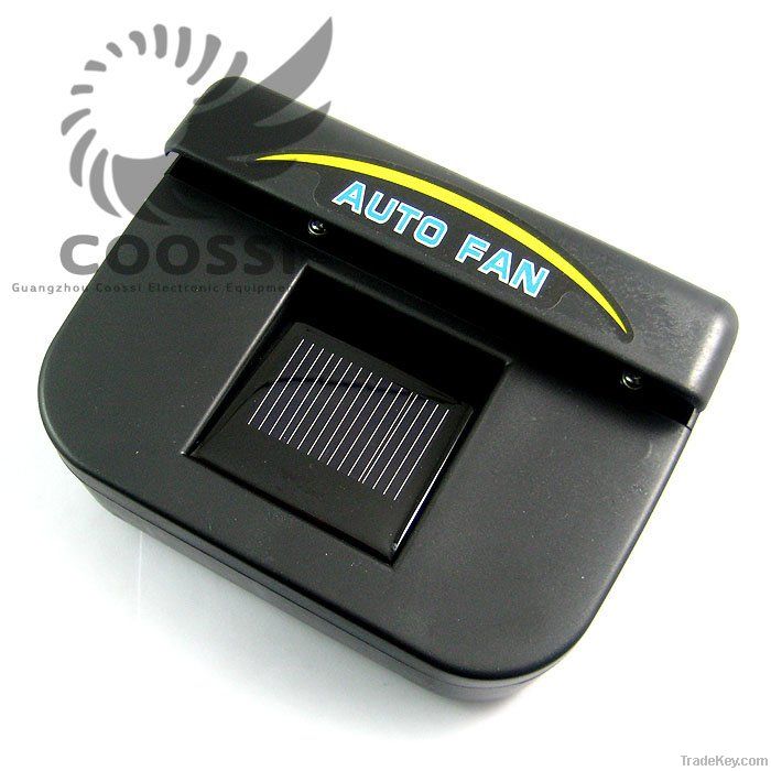 Solar Powered fan cool fan Vehicle Air Vent Car solar Fan