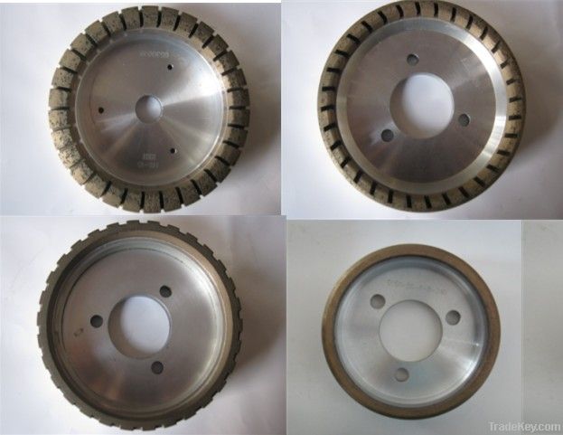 Diamond grinding wheel for glass