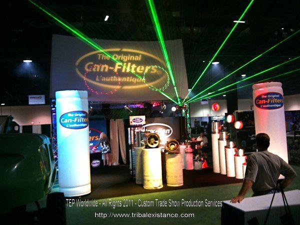 Sky or Large Venue High Power Laser Projection System