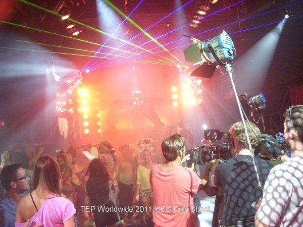 Sky or Large Venue High Power Laser Projection System