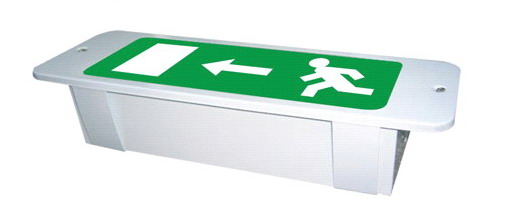 exit sign box, emergency exit sign, exit lamp