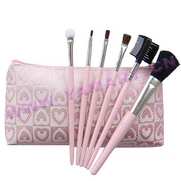 6 pcs cosmetic brush set