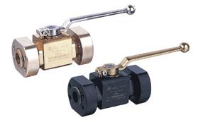 KHB and KHM  hydraulic ball valve with SAE flange