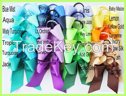 5-6'' cheerleader bows fashion cheerleading hair bows cheer hair bows