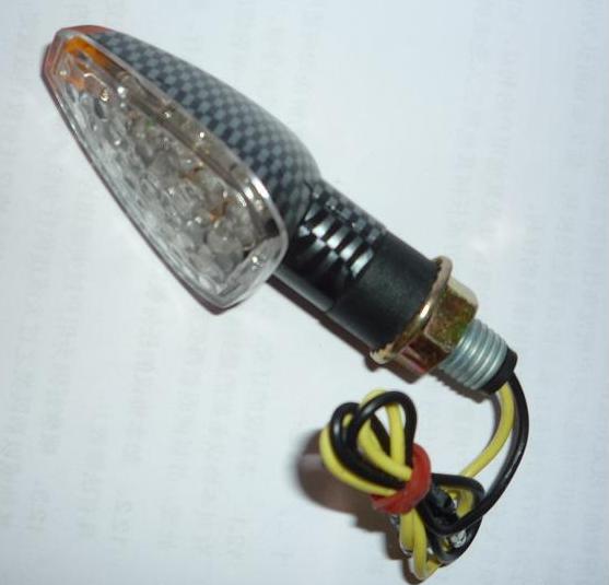 Motorcycle LED turning light, 14 LEDs, HR-LEL105