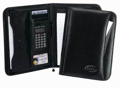 leather organizer, padfolio, leather nokebook ck0600