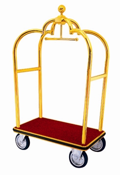 hotel luggage trolley