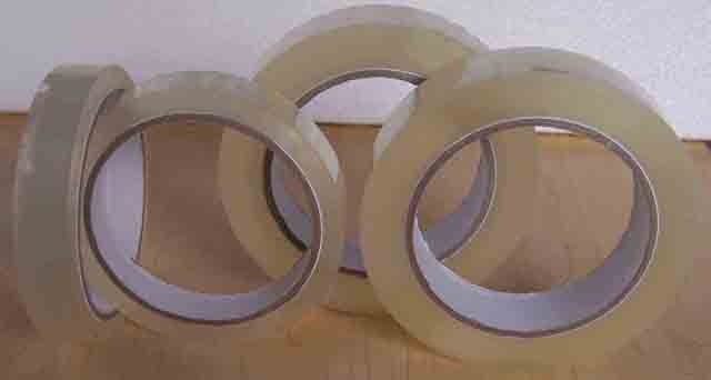 Clear packing tape