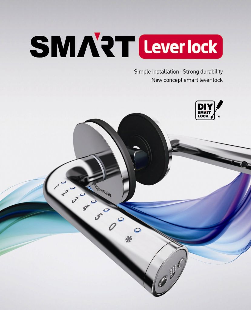 Smart lever lock