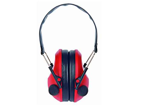 Electronic earmuff for shooting