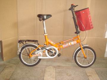 girls'folding bicycle