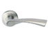 Solid stainless steel lever handle