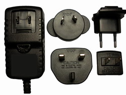 switching adapter with interchangeable plugs
