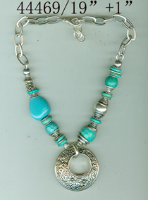 Gemstone necklace