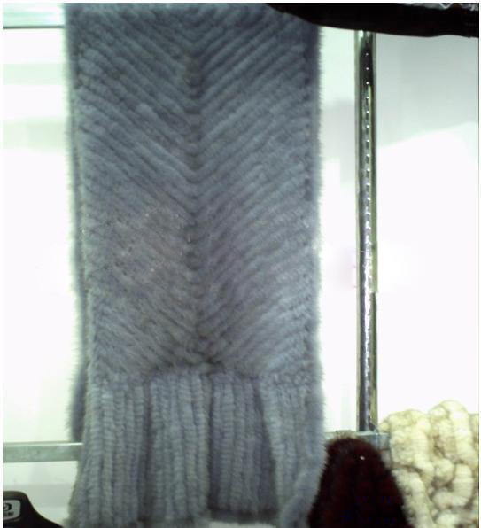 mink knitted shawl