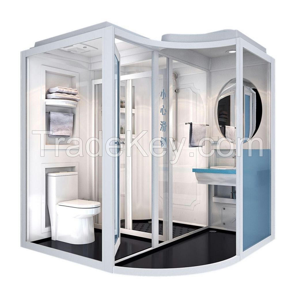 European style new design combinatorial bathroom pod bathroom unit