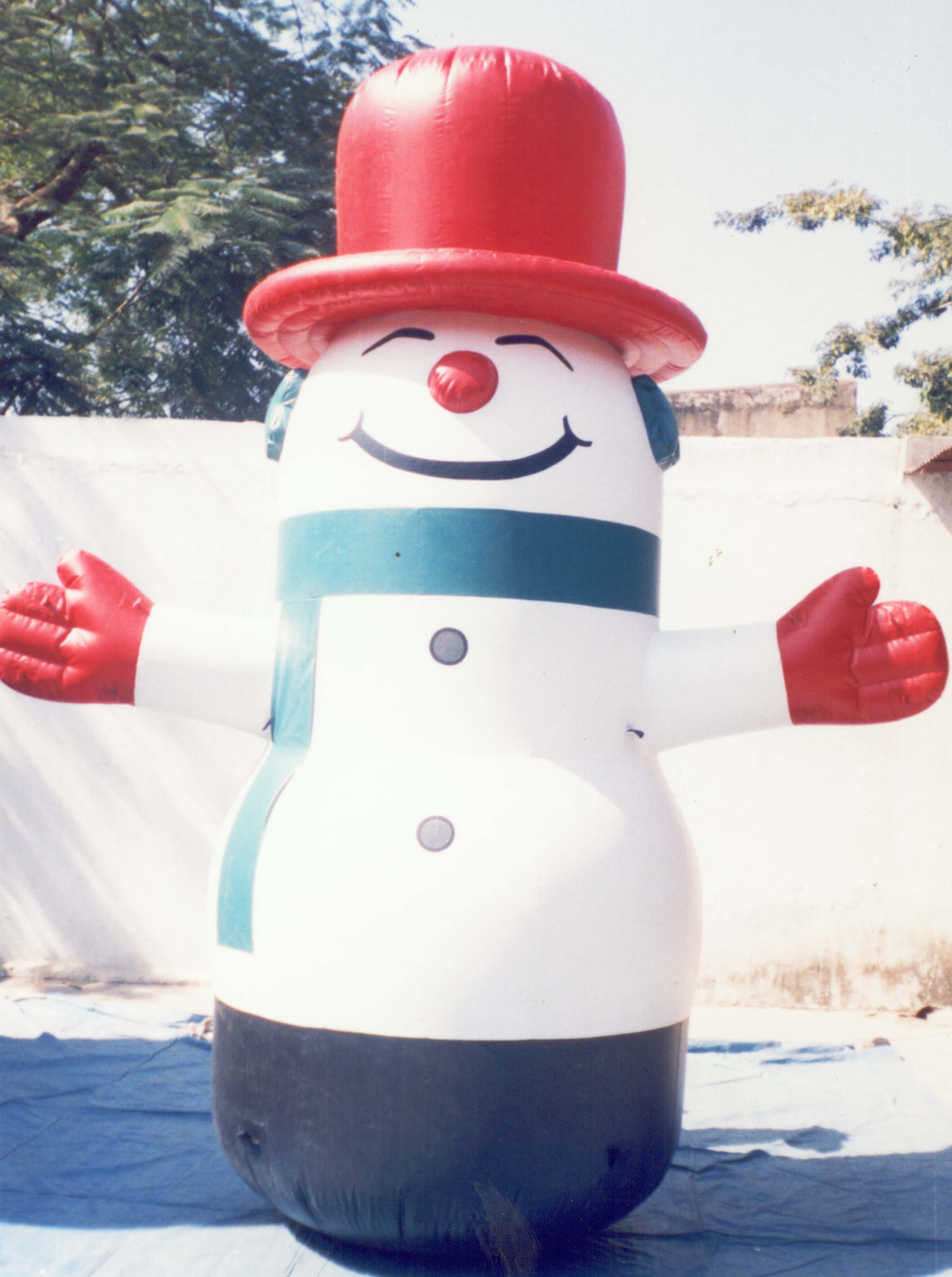 Inflatables Snowman Santa