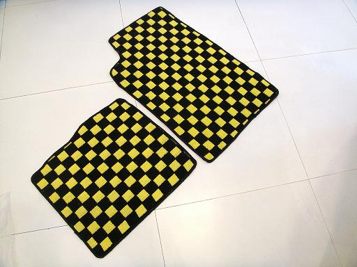 Smart Fortwo Fancy Checked Floor Mats