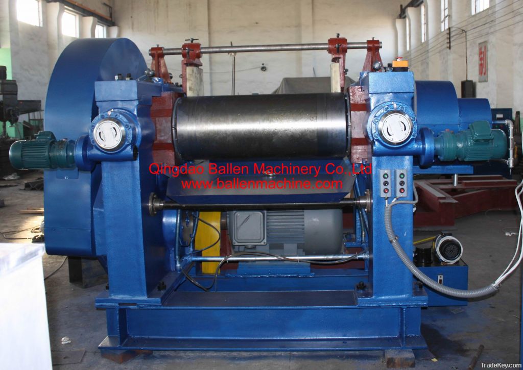 XK-400B & XK-450B Rubber mixing mill with compact structure