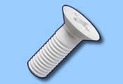 Ceramic Screw (Flat head) Alumina and Zirconia