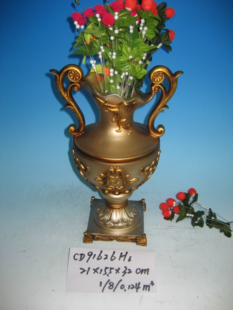 resin classical vase