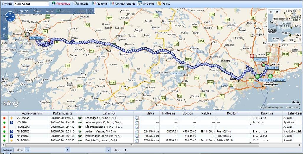 NaviFleet WEB-based Fleet Management Software