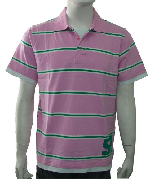 yarn dye polo shirt