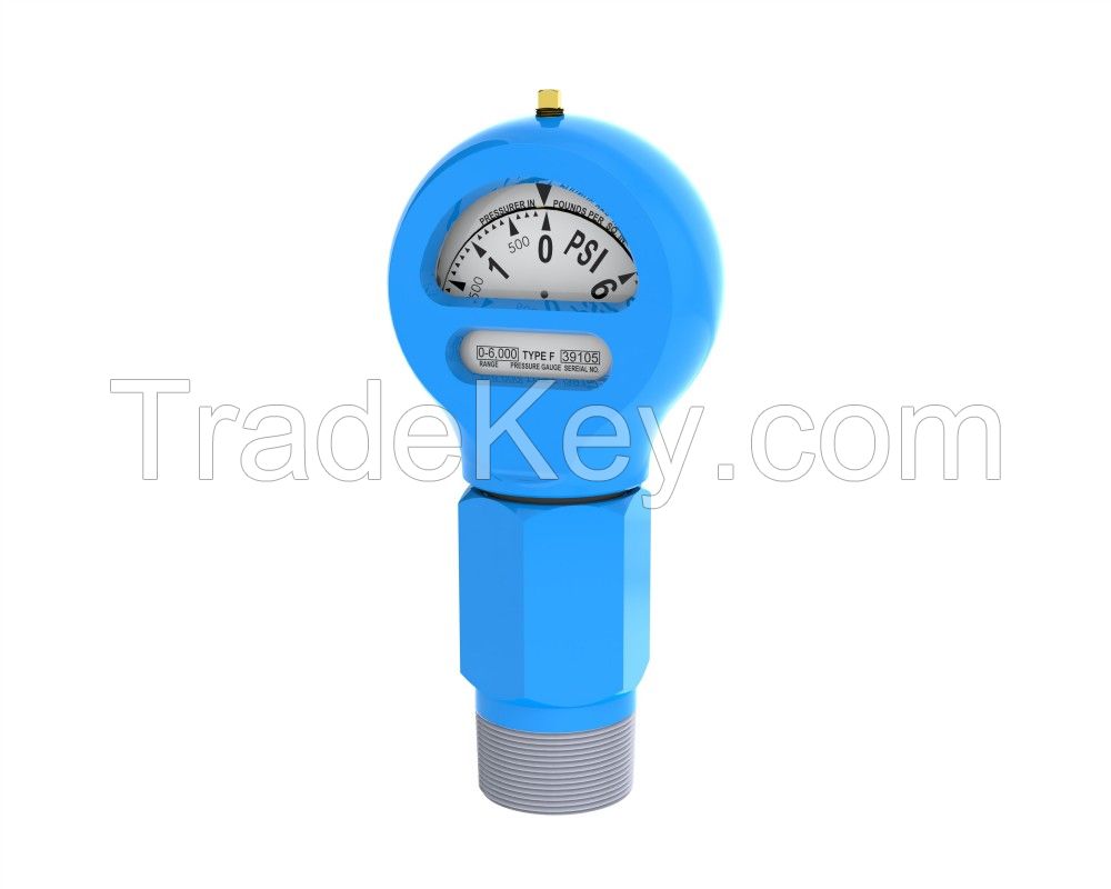 Cameron Type F Pressure Gauges male thread