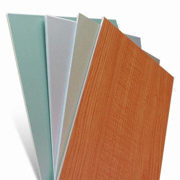 Aluminum composite panel with ordinary color or wood-textured